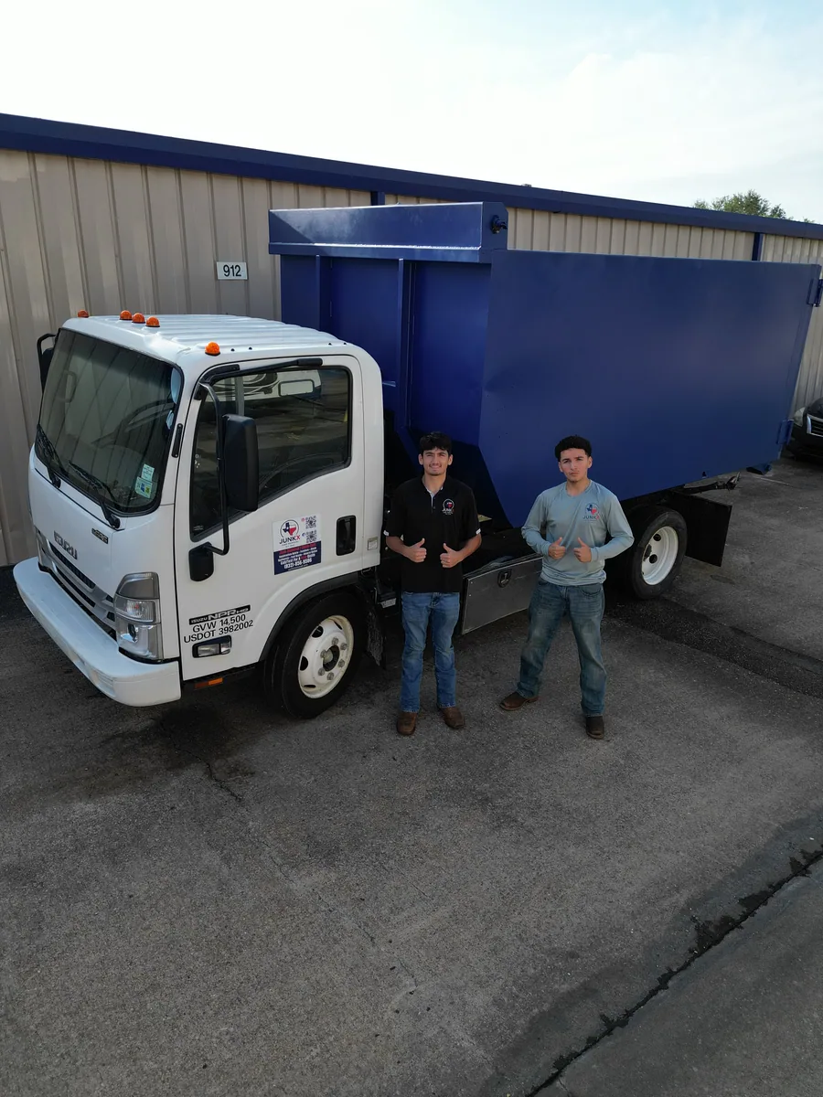 Same-Day Junk Removal project handled by Junkx Removal LLC